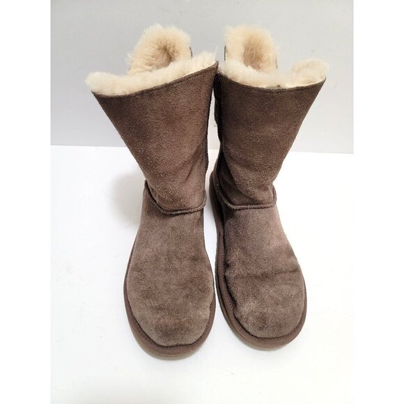 Koolaburra By UGG Women's Shearling Lined Suede Boots size 7 - Picture 2 of 14